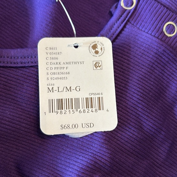 FP Movement Bail Out Long Sleeve Layer in Dark Amethyst. Size M-L. NWT! - Picture 4 of 4